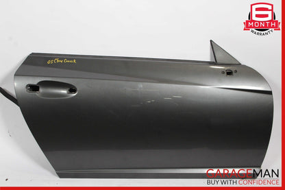 04-08 Chrysler Crossfire Front Right Side Exterior Door Shell Panel Grey OEM