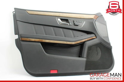 10-13 Mercedes W212 E350 E550 Front Left Side Interior Door Panel OEM