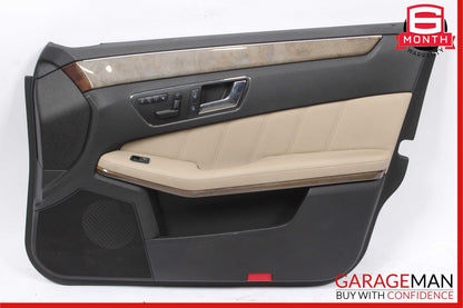 10-13 Mercedes W212 E350 E300 E550 Front Right Side Interior Door Panel Beige