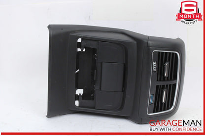 09-17 Audi Q5 SQ5 S4 Rear Center Console AC A/C Air Vent Panel 8K0864376 OEM