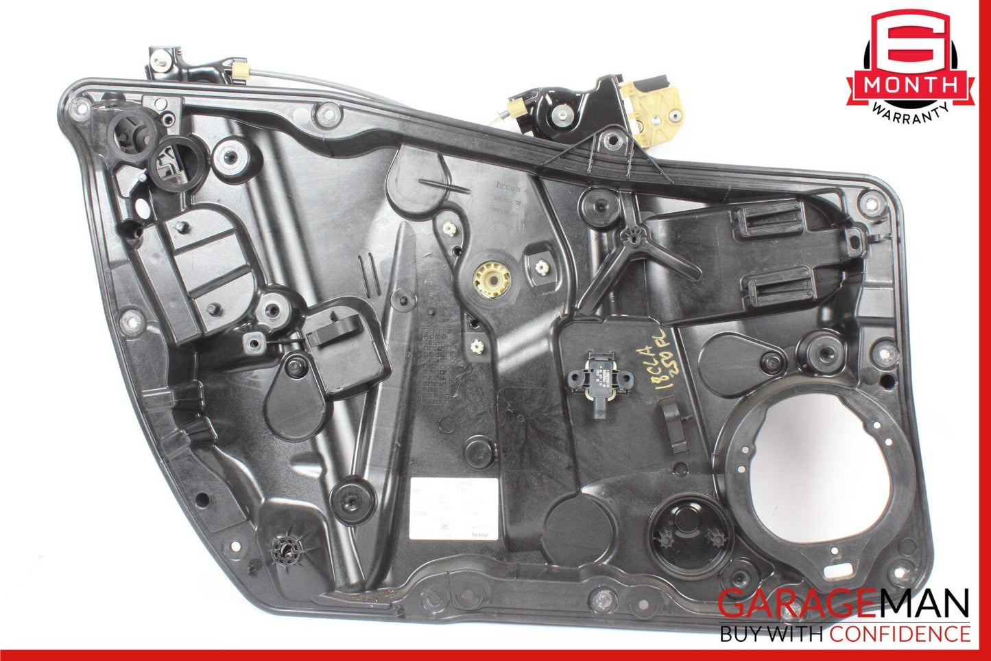 14-18 Mercedes CLA250 C117 Front Left Side Door Window Regulator w/ Carrier OEM