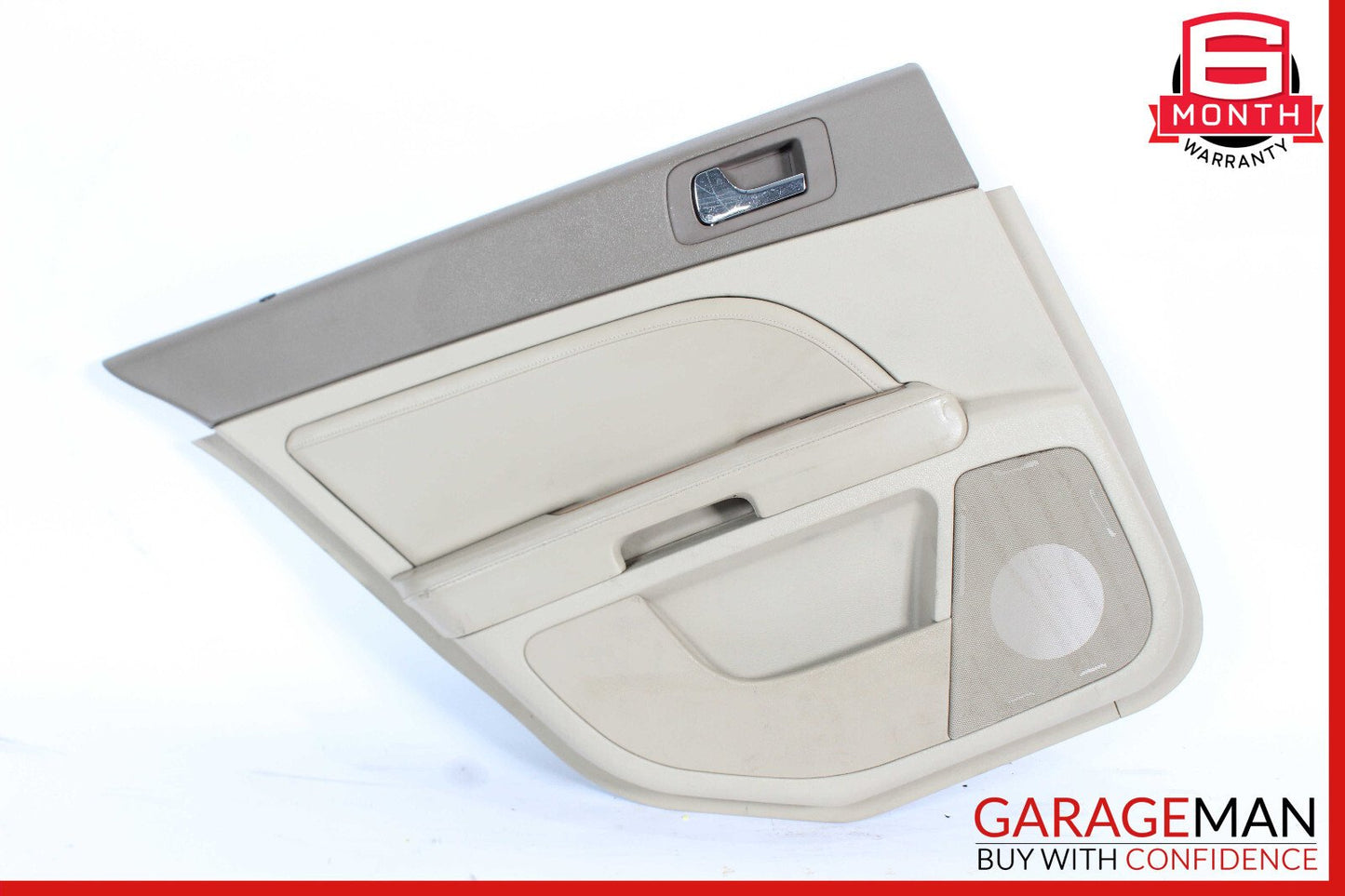05-11 Cadillac STS Rear Left Interior Door Panel Beige OEM