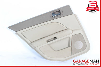 05-11 Cadillac STS Rear Left Interior Door Panel Beige OEM