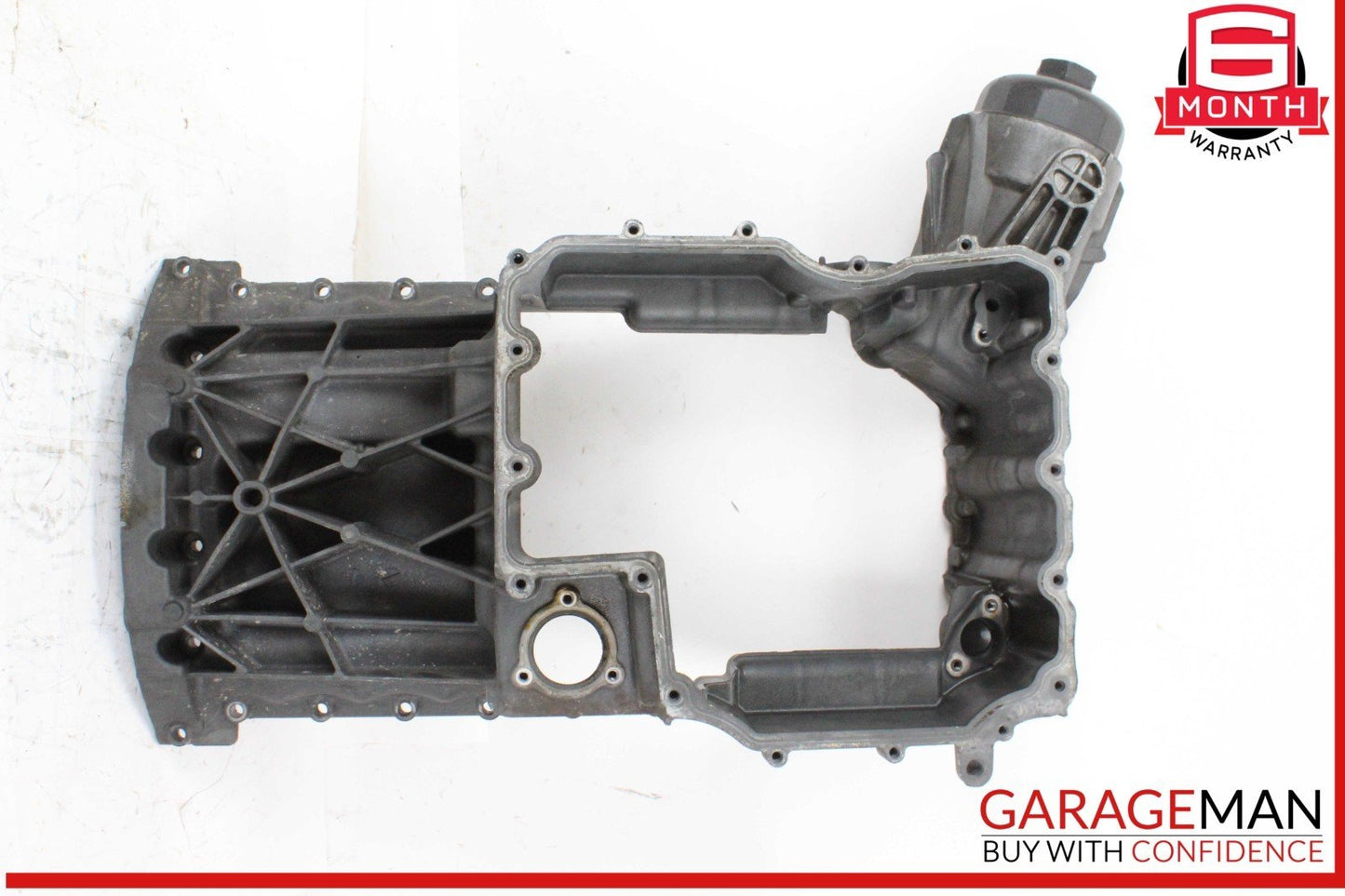 10-16 Porsche Panamera 970 4.8L Engine Upper Oil Pan Sump 94810716123 OEM