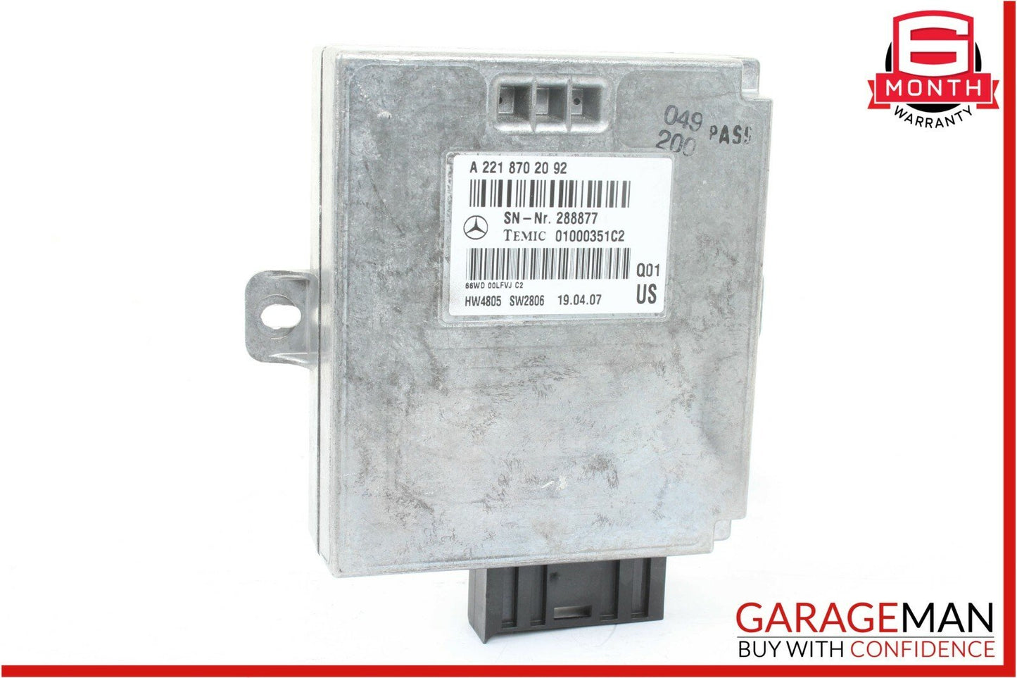 07-13 Mercedes W216 CL550 S550 Voice Language Communication Control Module OEM