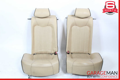 09-13 Maserati Quattroporte Rear Right & Left Complete Seat Cushion Assembly