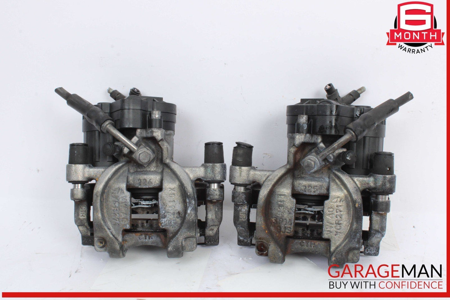 15-20 Audi A3 S3 Rear Right and Rear Left Side Brake Caliper Calipers Set OEM