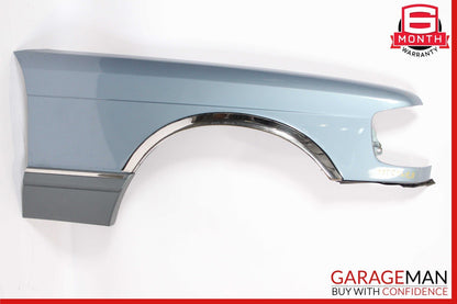 79-91 Mercedes W126 420SEL Front Right Side Wing Fender Panel Diamond Blue OEM
