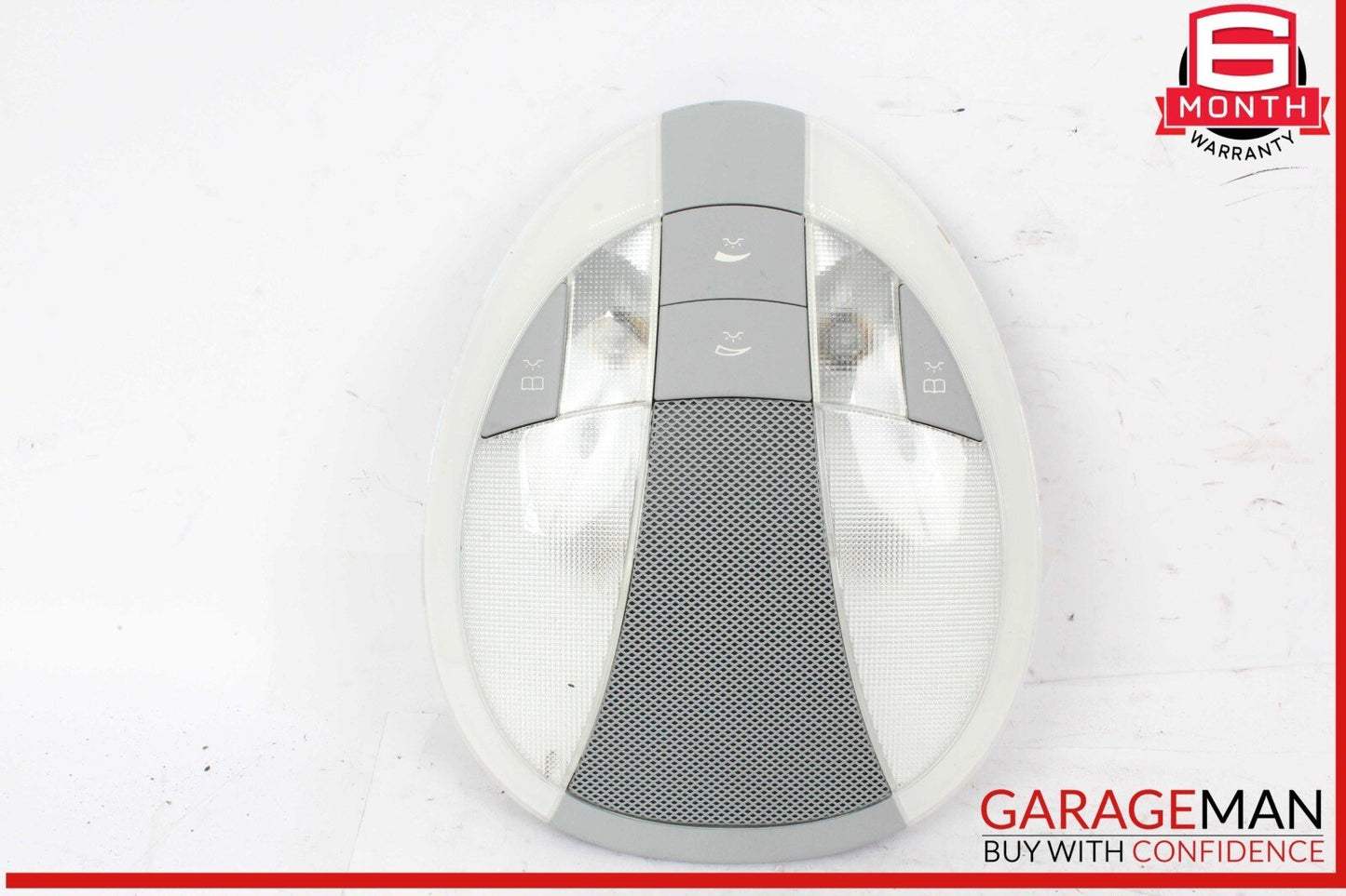 03-11 Mercedes W211 E320 CLS500 Rear Overhead Dome Light Gray 2118202001 OEM