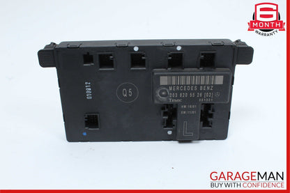 01-07 Mercedes W203 C32 AMG C230 C280 Front Left Side Door Control Module Unit