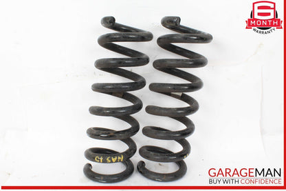 14-17 Maserati Ghibli Rear Right & Left Suspension Coil Spring Absorber Set OEM