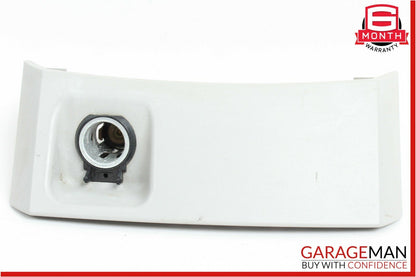 06-13 Mercedes W251 R350 R320 Rear Center Console Lighter Plug Trim Cover Grey
