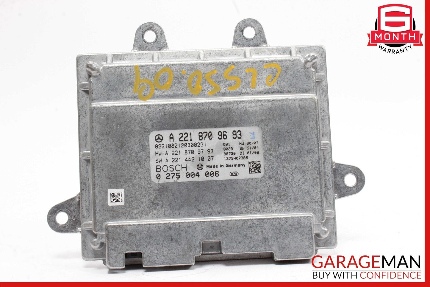 07-09 Mercedes W216 CL550 S63 Night Vision Camera Control Module Unit