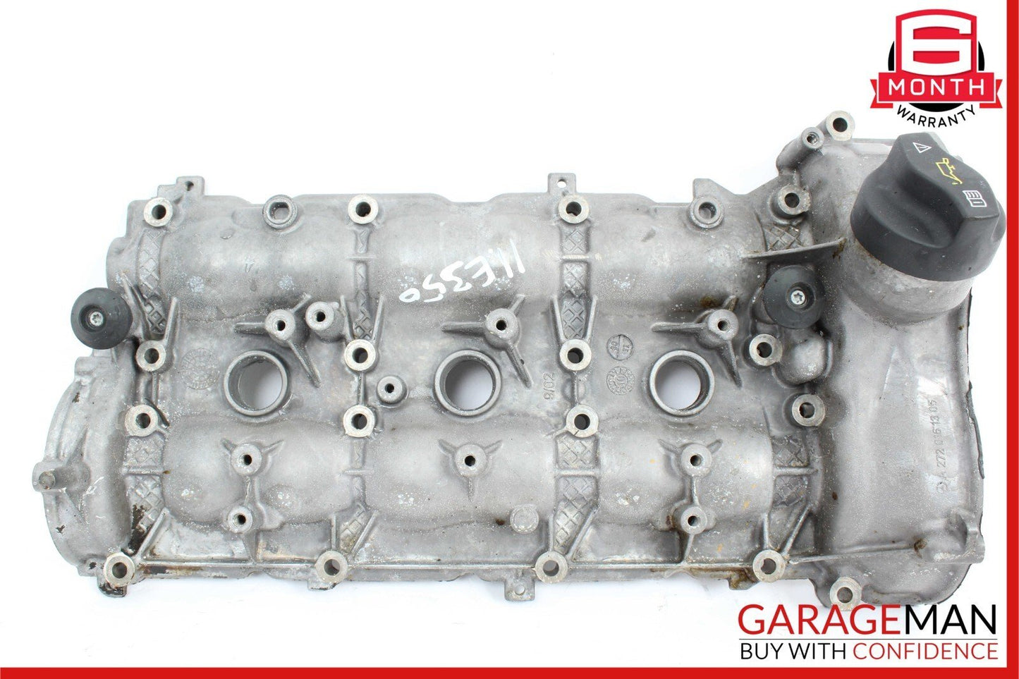 06-13 Mercedes W212 E350 Right Side Engine Motor Cylinder Head Valve Cover OEM