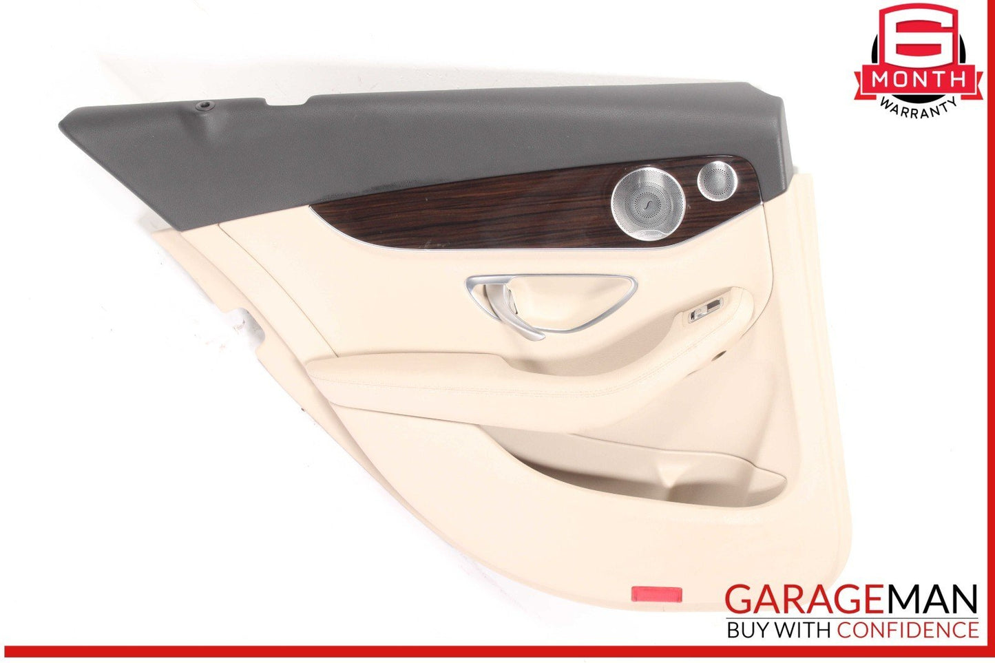 15-21 Mercedes W205 C300 C43 Rear Left Driver Side Interior Door Panel Cover OEM