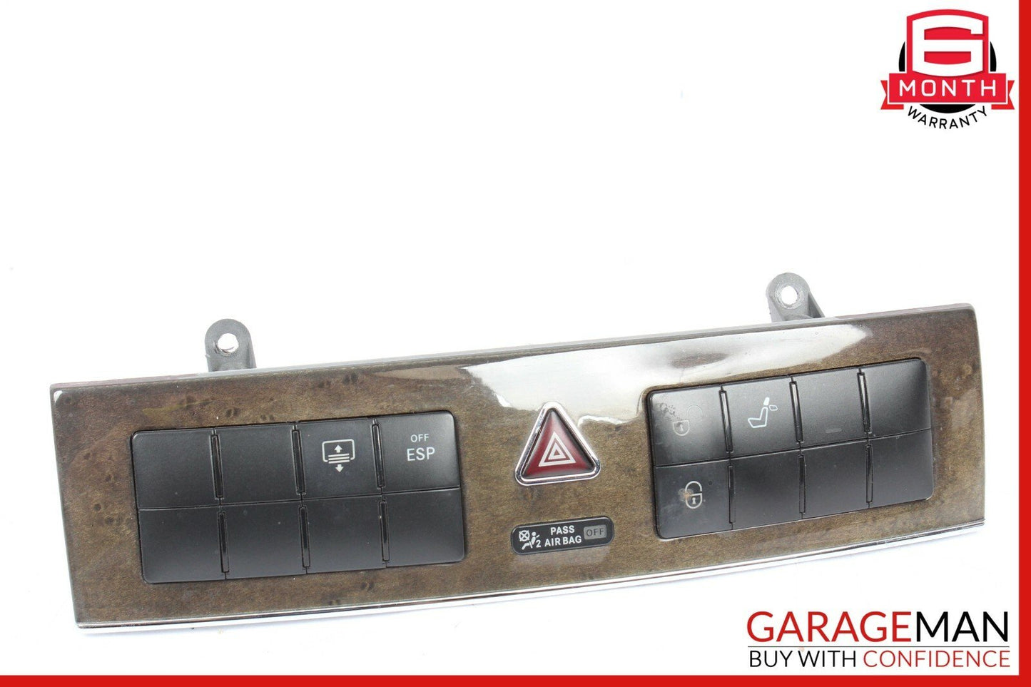 05-07 Mercedes W203 C230 C55 AMG Dash Hazard Light Switch Door Lock Control