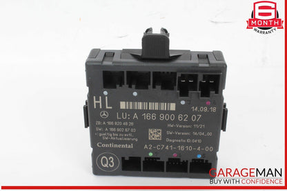 16-19 Mercedes W166 GLE400 Rear Left Driver Side Door Control Module 1669006207