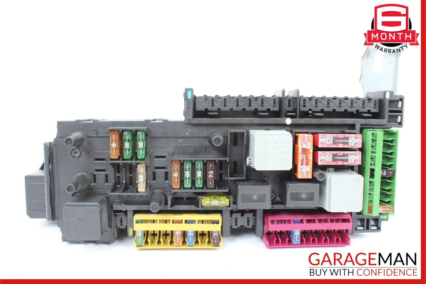 12-14 Mercedes W204 C350 C63 AMG Rear Fuse Relay Junction Box Module Assembly