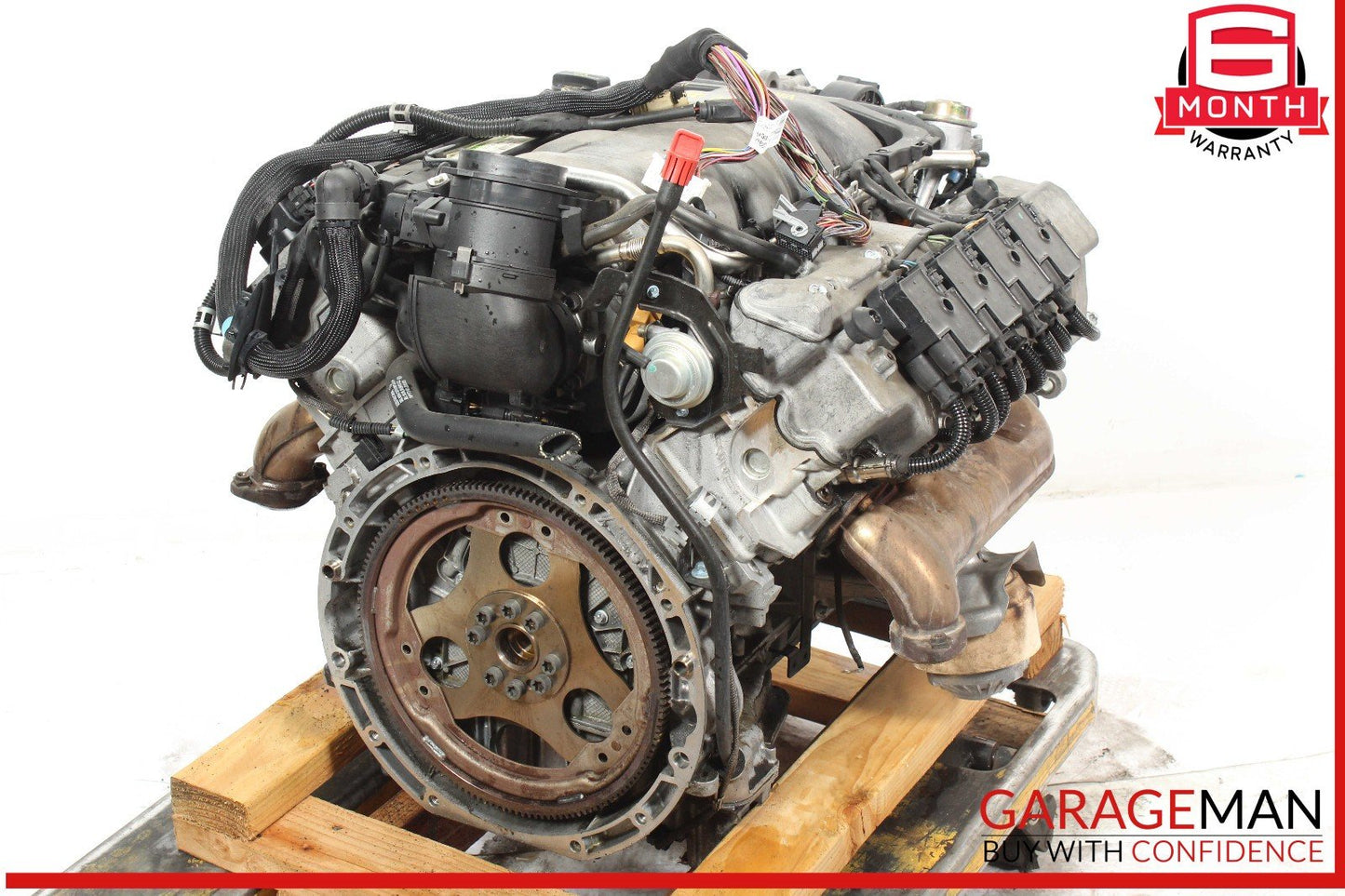 03-06 Mercedes R230 SL500 RWD Engine Motor Block Assembly OEM 180k