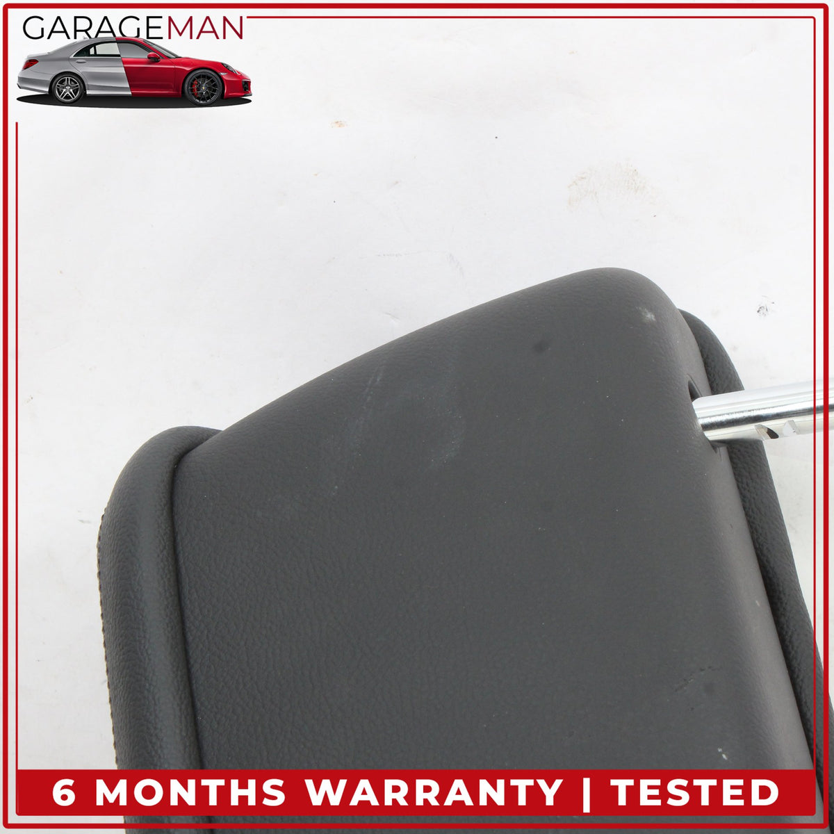 2011-2018 Audi A8 S8 Rear Left and Right Side Seat Headrest Set Black OEM