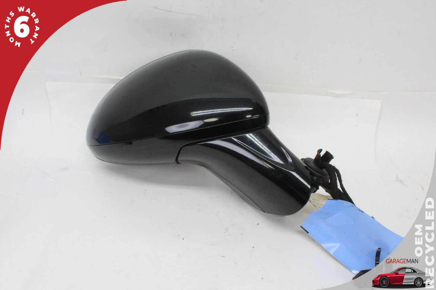 2011-2014 Porsche Cayenne 958 Front Right Side Door Rear View Mirror Black OEM