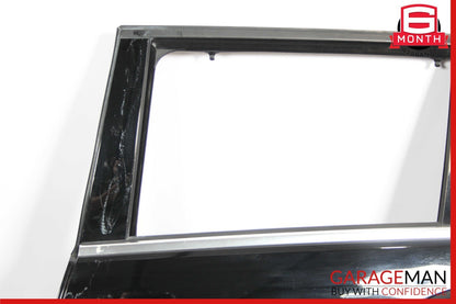 11-13 Mercedes W212 E350 Wagon Rear Left Driver Side Door Shell Assembly Black