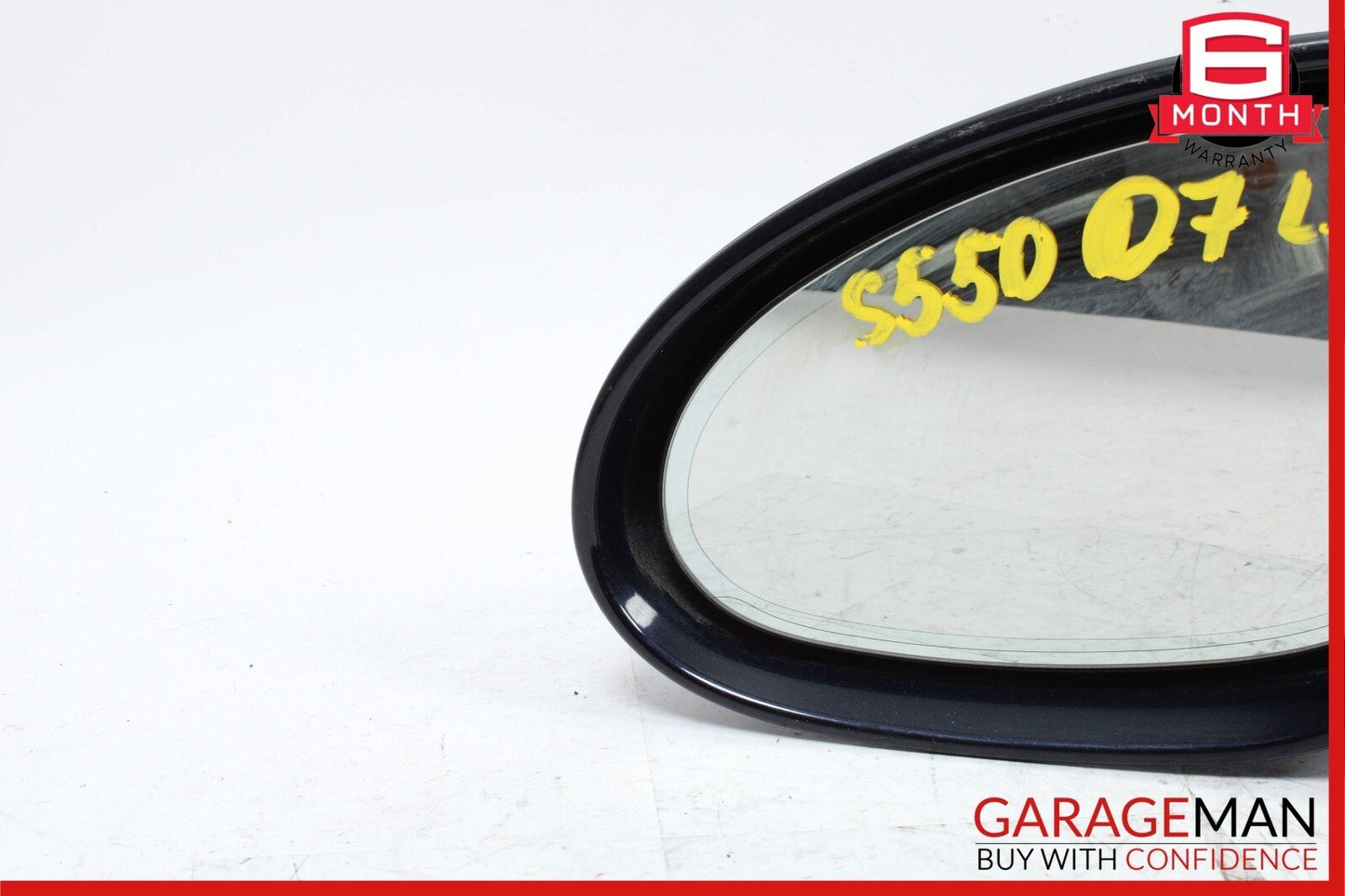 07-09 Mercedes W221 S550 S600 Front Left Side Mirror Door Rear View Black