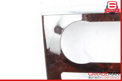 06-12 Mercedes W164 ML350 GL450 Center Console Control Trim Bezel Panel Wood OEM