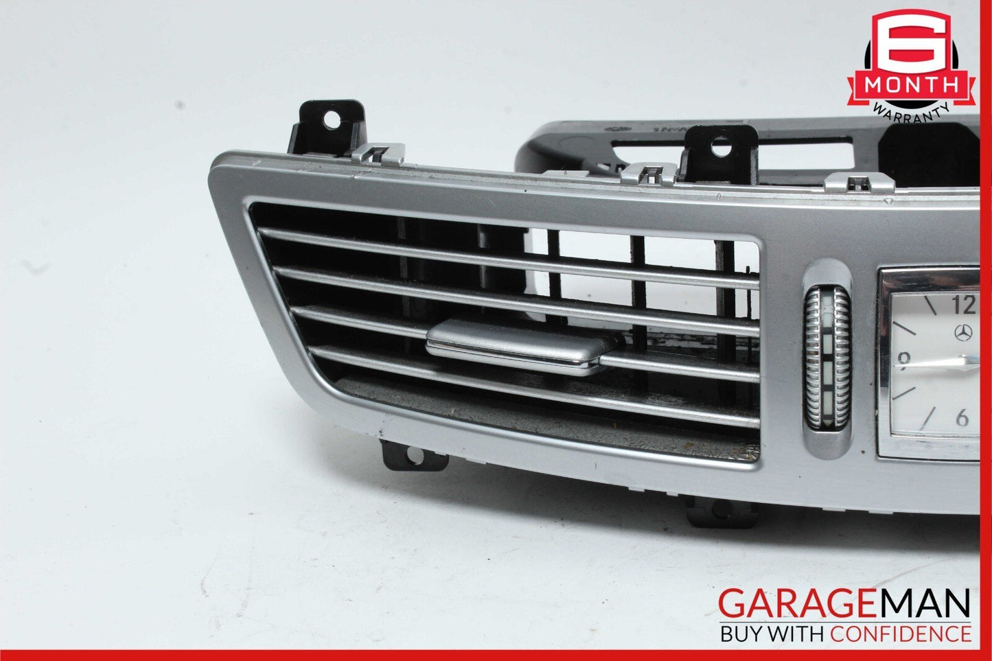 07-13 Mercedes W221 S550 Dashboard AC A/C Air Vent Clock OEM