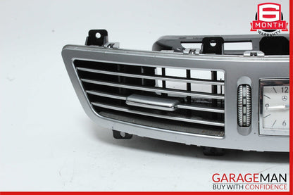 07-13 Mercedes W221 S550 Dashboard AC A/C Air Vent Clock OEM