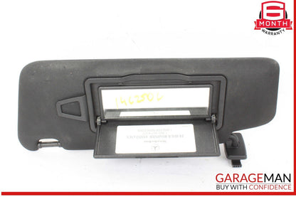 08-14 Mercedes W204 C250 C300 C350 Front Right Side Sunvisor Sun Visor Black OEM