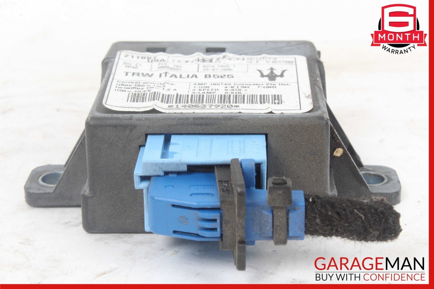 03-13 Maserati Quattroporte M139 Power Steering Chassis Control Module Unit OEM