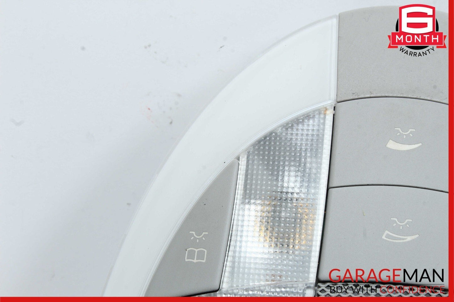 03-11 Mercedes W219 CLS550 CLS500 Rear Overhead Dome Light Gray 2118207501 OEM