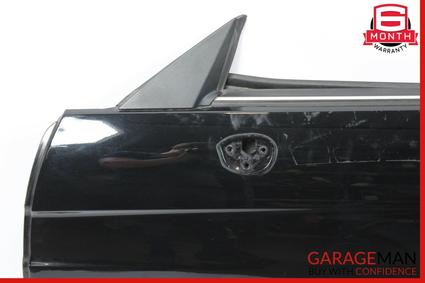 12-20 Mercedes R172 SLK350 Front Left Side Exterior Door Shell Panel Black OEM