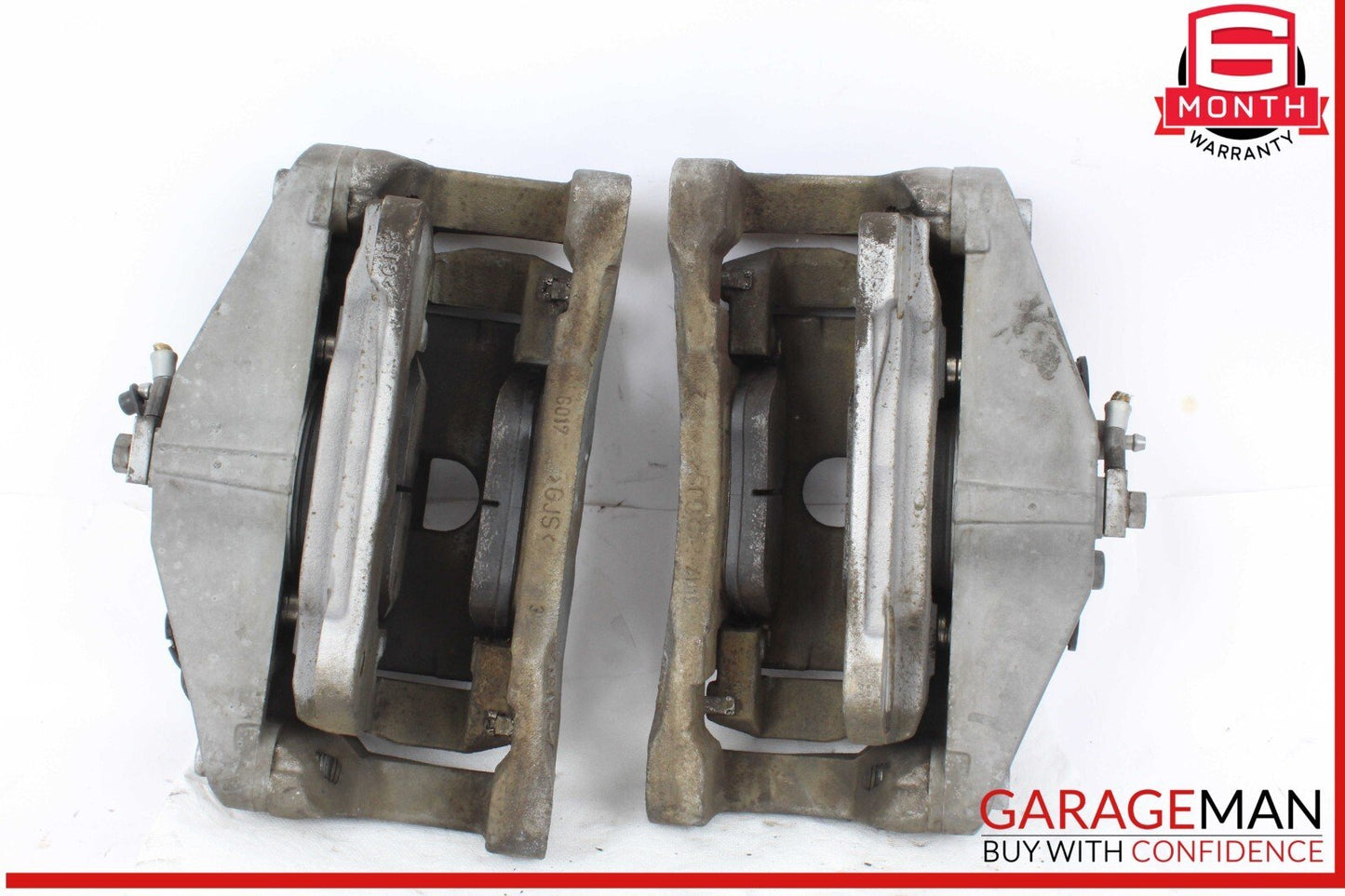 09-15 Jaguar XF Front Right & Left Disc Braking Brake Stop Caliper Set of 2 OEM