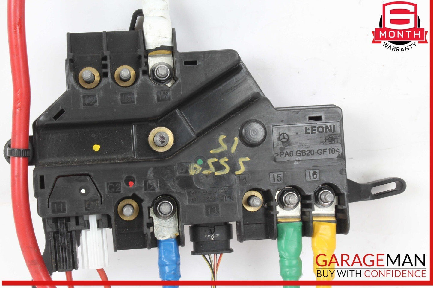 14-17 Mercedes W222 S550 S600 Front Dash Fuse Junction Box Relay Block Panel OEM