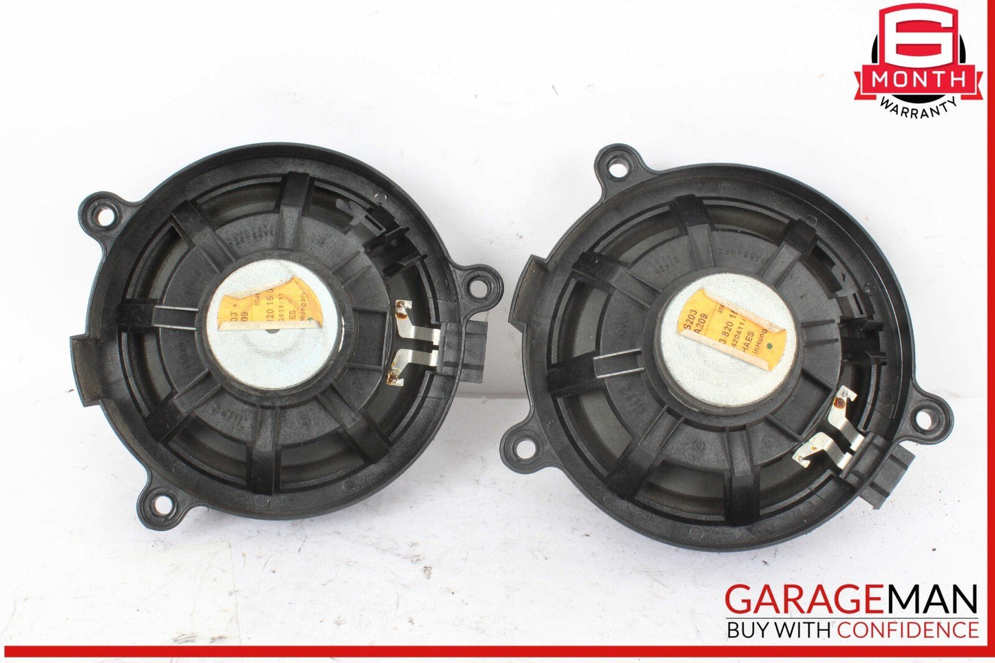01-07 Mercedes W203 C230 Sport Rear Right & Left Side Audio Sound Door Speakers