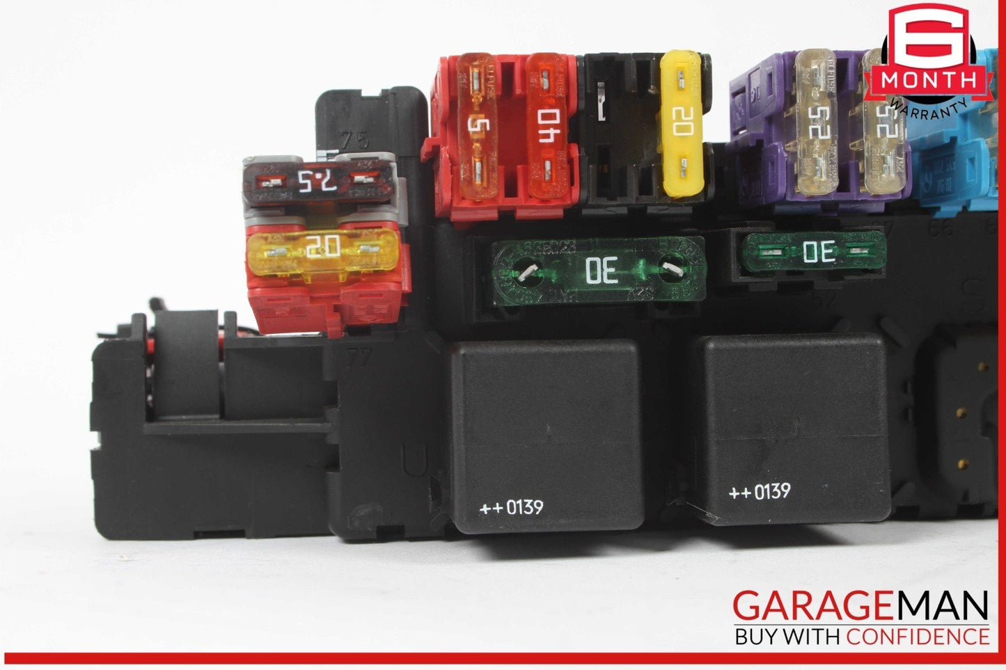 03-12 Mercedes R230 SL500 SL55 AMG SL550 Rear SAM Fuse Box Relay Module OEM