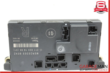 03-09 Mercedes W211 E500 E550 Front Right Passenger Door Control Module OEM