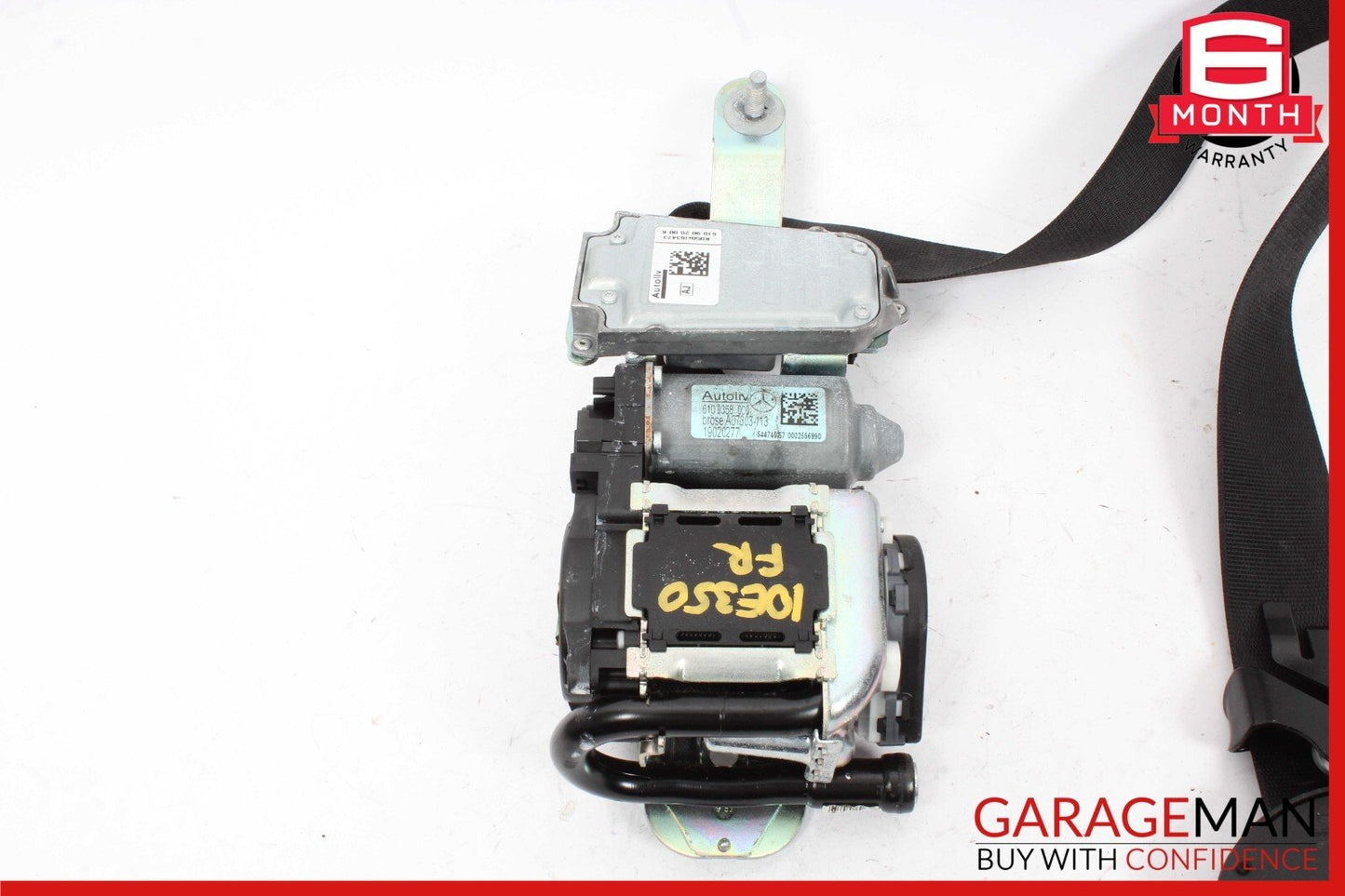 10-13 Mercedes W212 E250 E500 Front Right Seat Belt Seatbelt Retractor Black