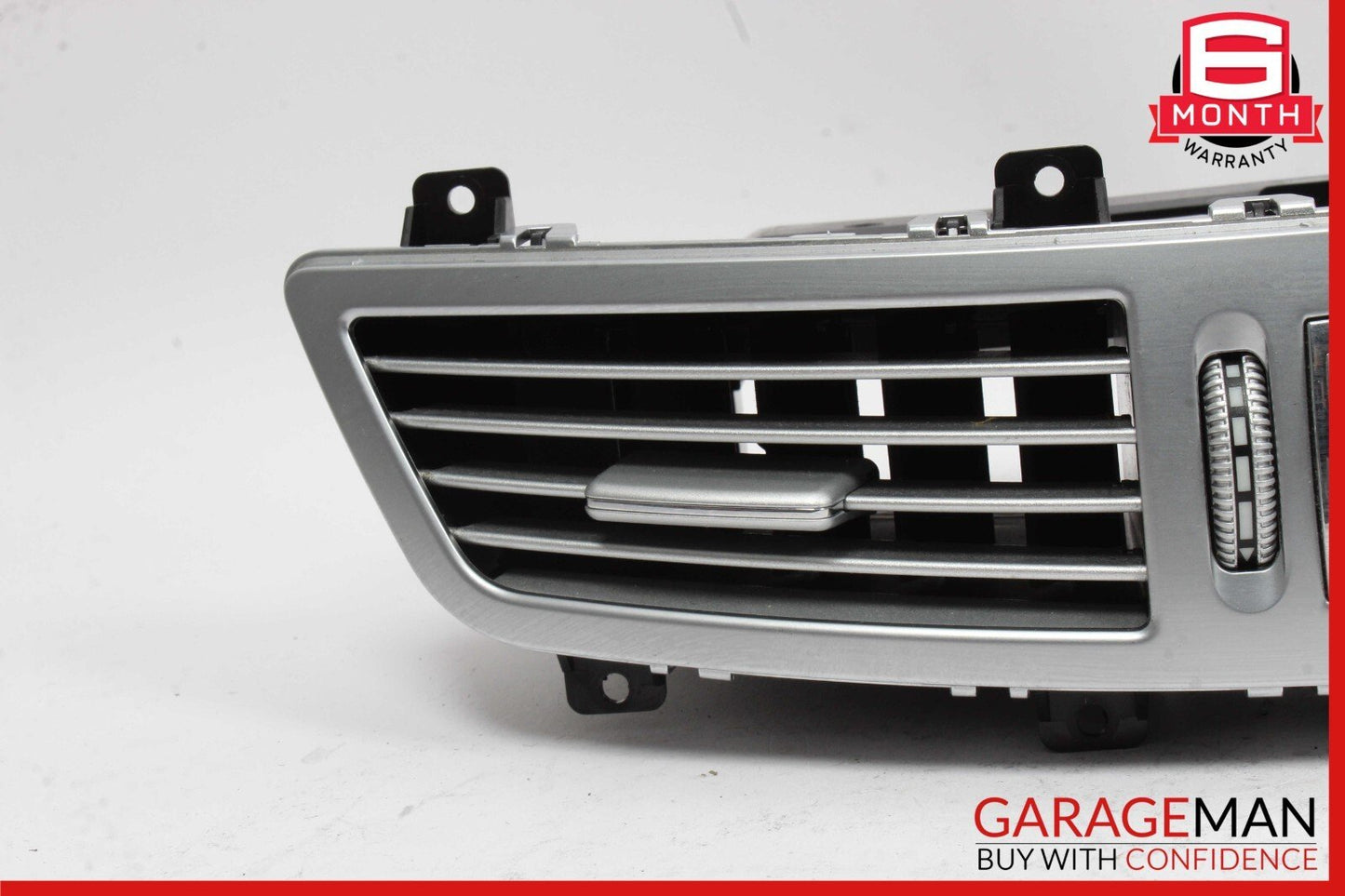 07-13 Mercedes W221 S550 S450 Center Dash A/C Air Vent Trim Clock 2218300954 OEM