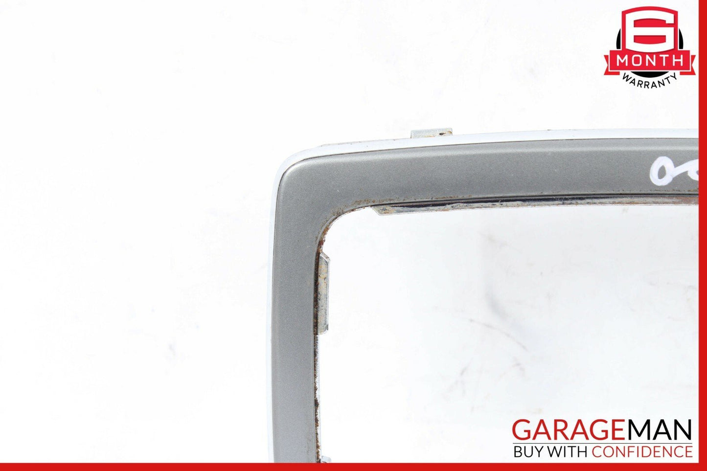 08-14 Mercedes C300 GLK350 E350 Center Console Shift Shifter Bezel Trim Silver