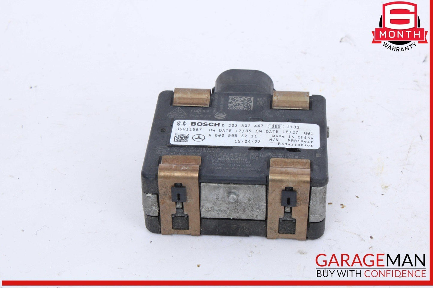 19-23 Mercedes W205 C300 Rear Left or Right Side Blind Spot Radar Sensor OEM