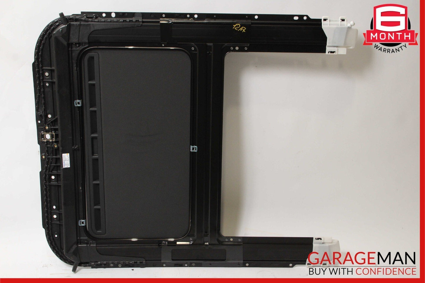 12-15 Audi A7 Quattro Sunroof Sun Roof Rail Frame Track Panel w/o Glass