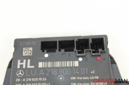 08-15 Mercedes W204 C250 Rear Left Driver Side Door Control Module Q1 OEM