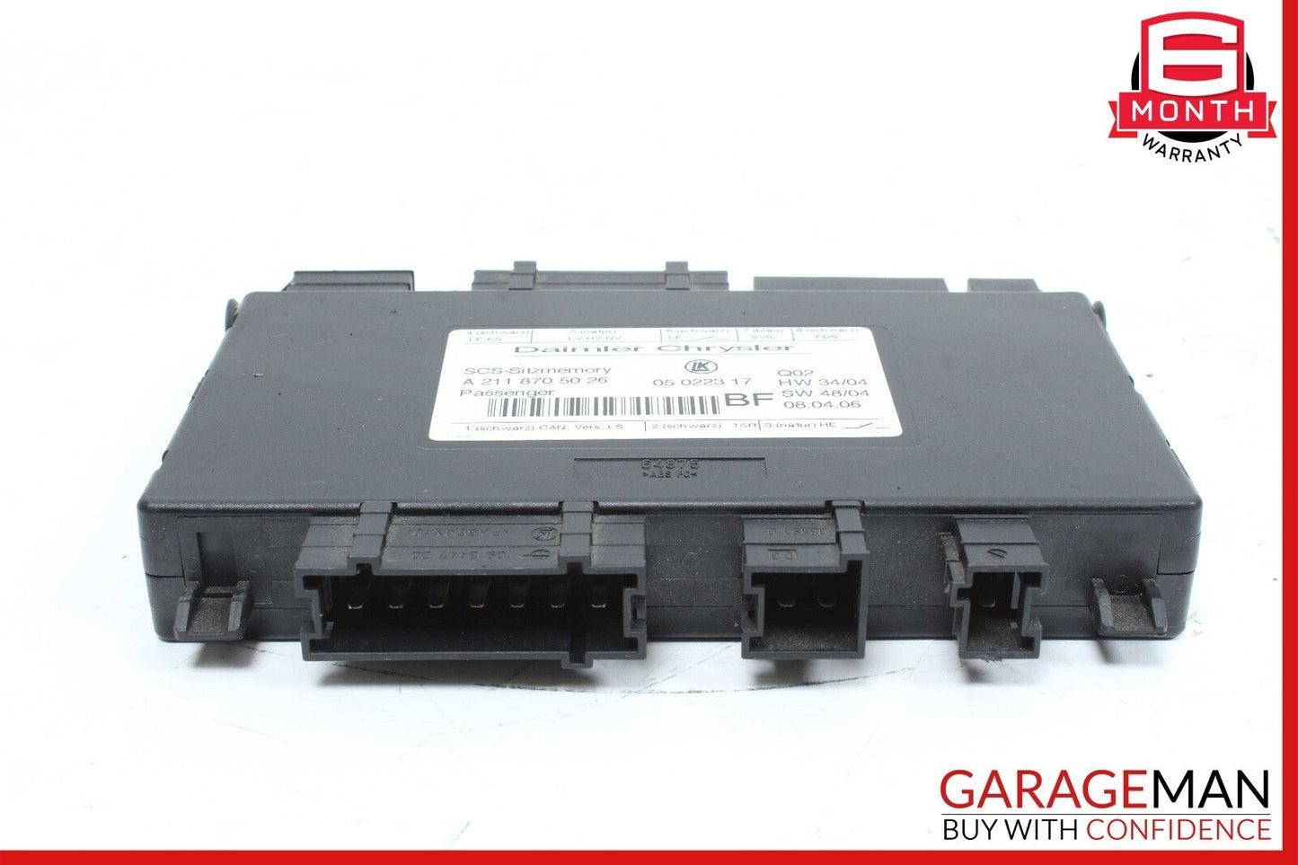 03-12 Mercedes W164 ML500 E63 AMG Front Right Seat Control Module OEM