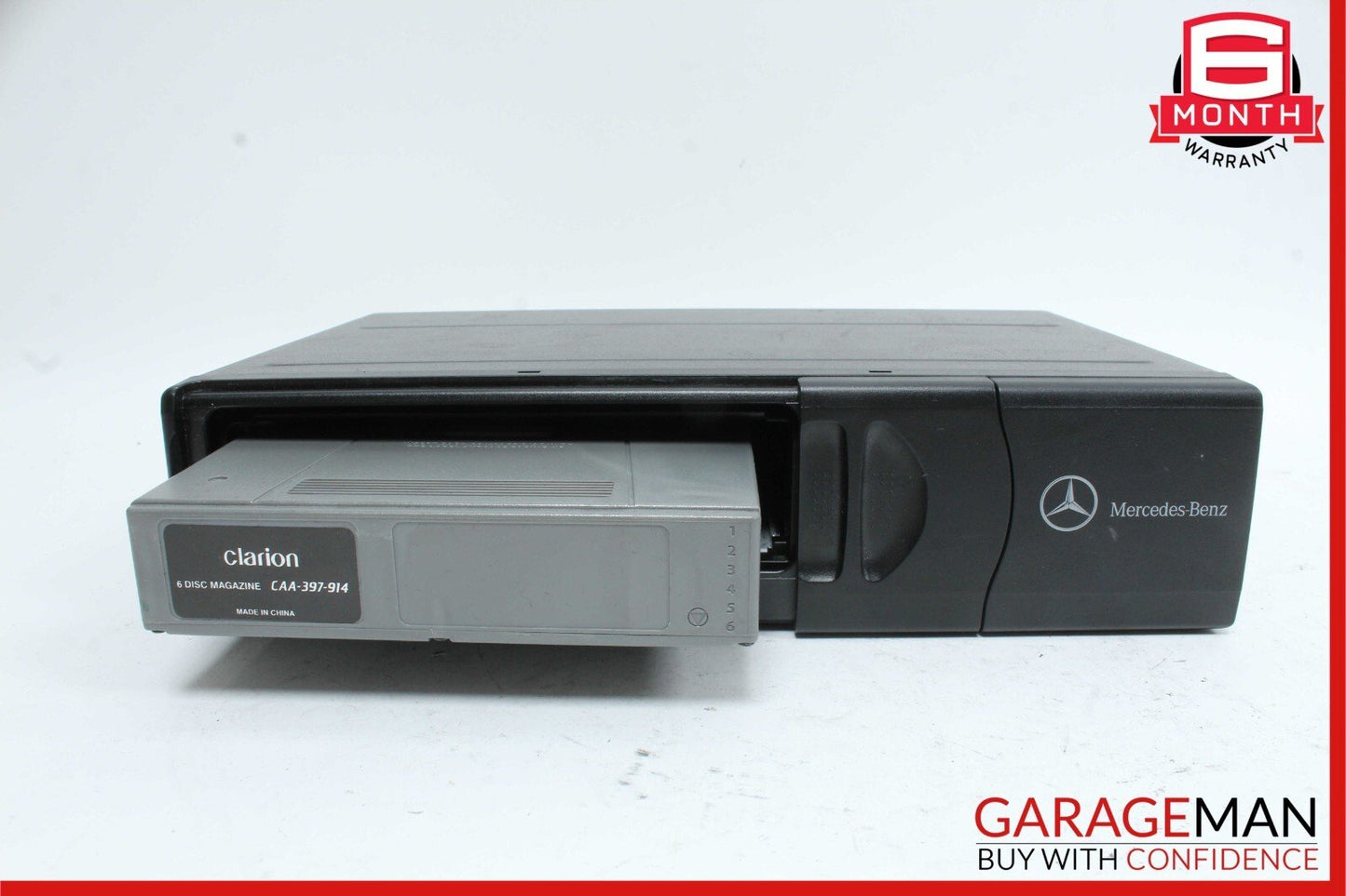 03-07 Mercedes W220 S55 AMG CD Changer 6 Disk Player w/ Magazine MC3330 OEM