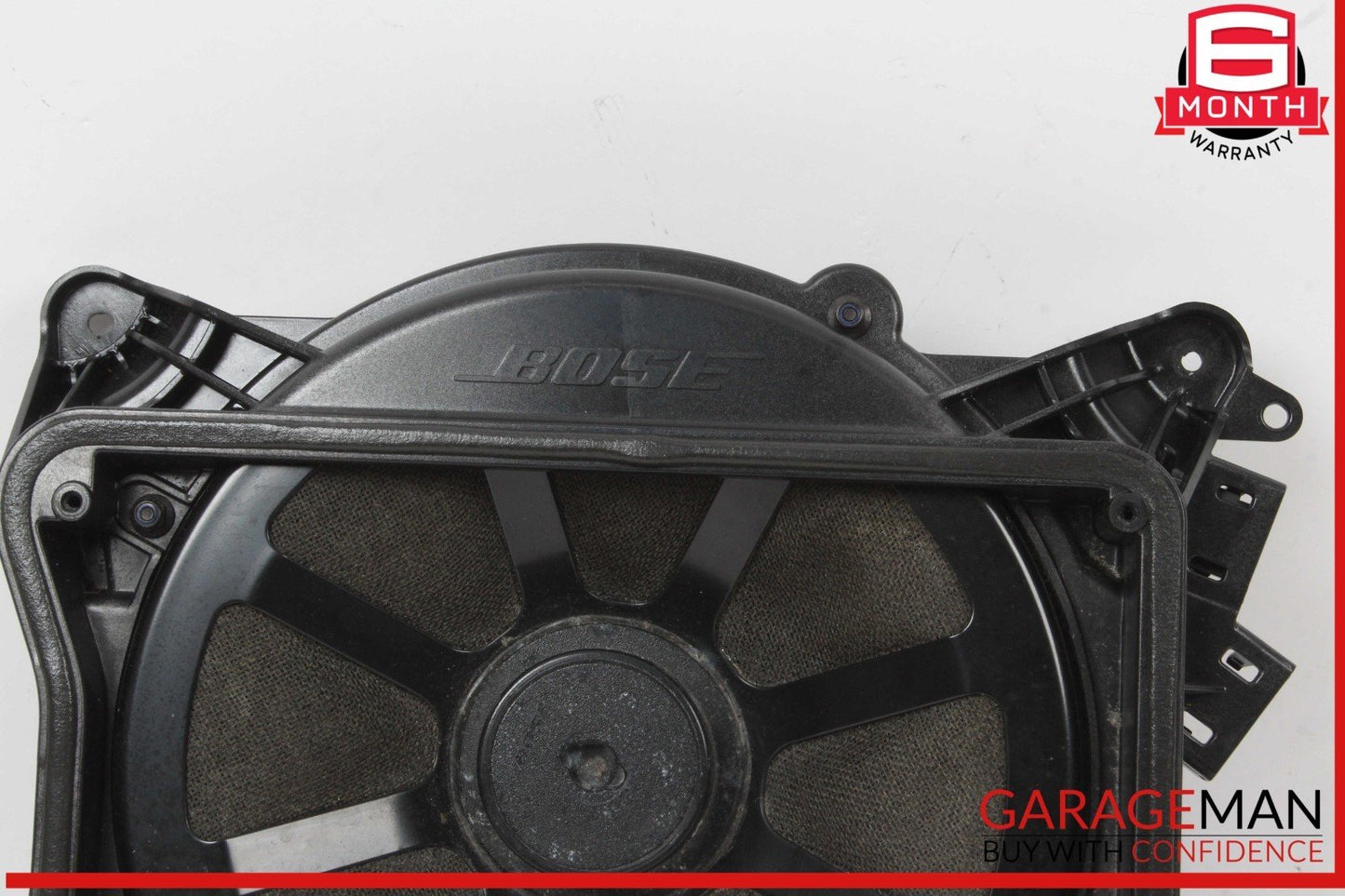 16-18 Audi A6 Rear Deck Shelf Panel Center Subwoofer Sub Woofer Speaker OEM