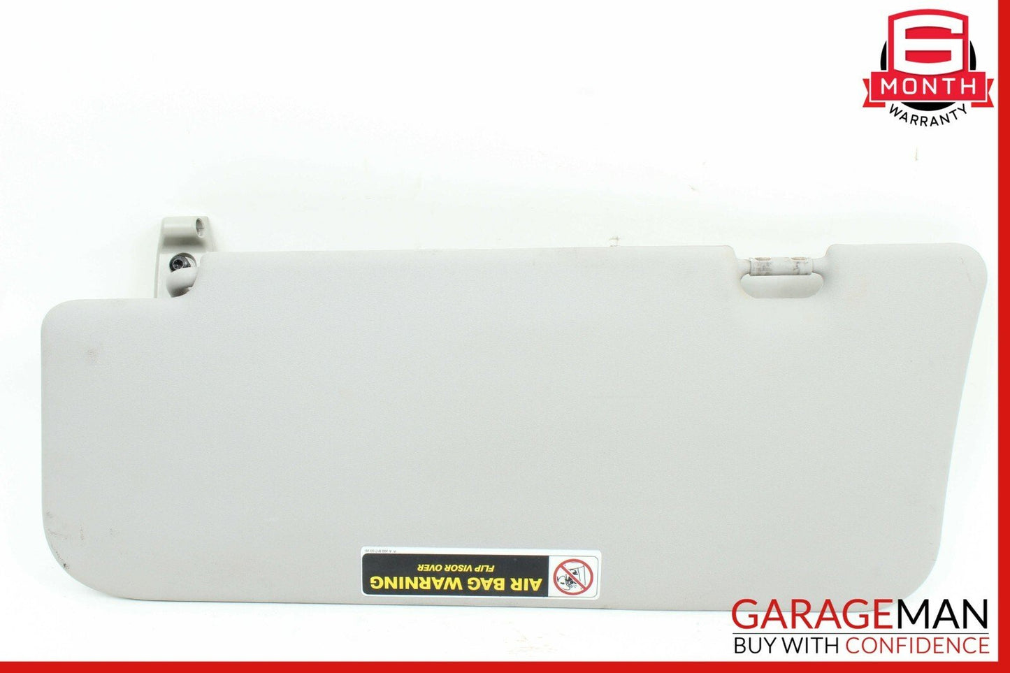 06-12 Mercedes GL450 ML450 Front Right Side Sun Visor Sunvisor Shade Cover Grey