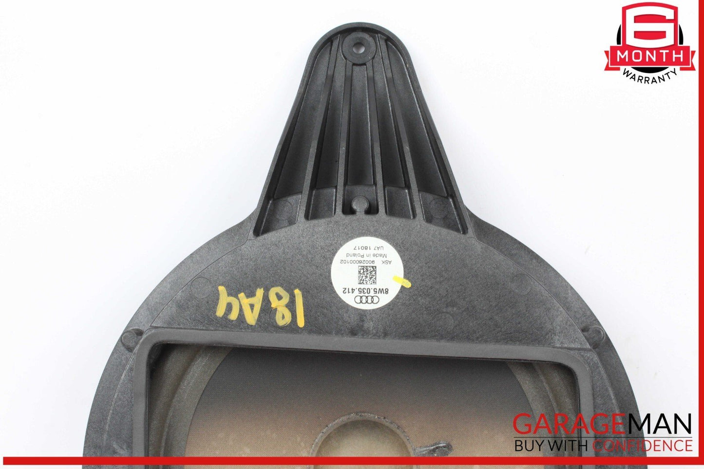 17-24 Audi A4 Rear Center Subwoofer Bass Speaker 8W5035412 OEM
